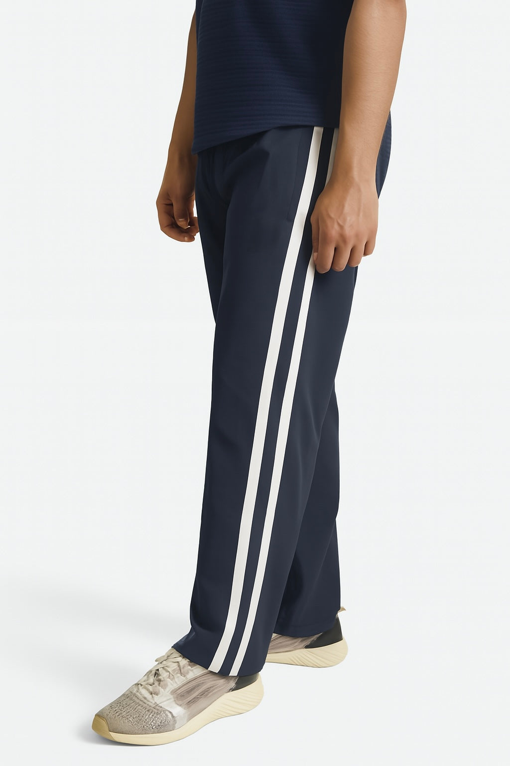 Wrinkle Free Lose-Fit Trousers (Chinese Fabric)