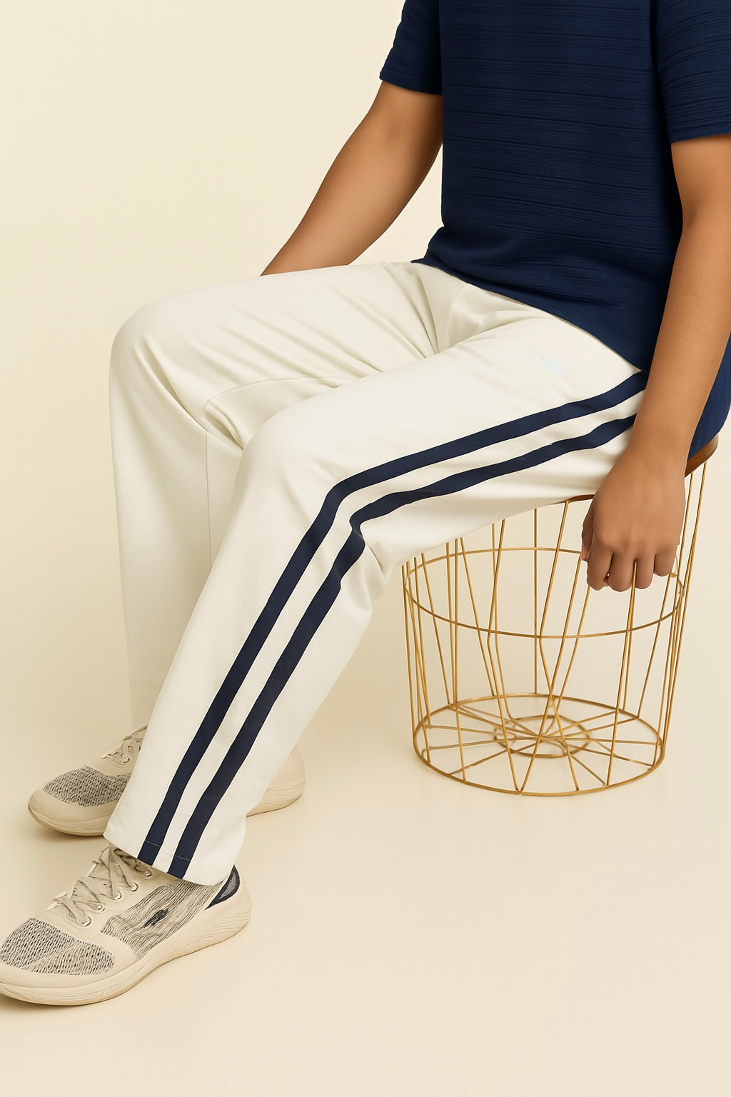 Wrinkle Free Lose-Fit Trousers (Chinese Fabric)