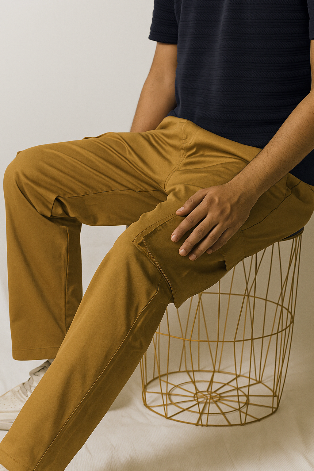 Lose-Fit Cargos (Chinese Stretch Fabric)