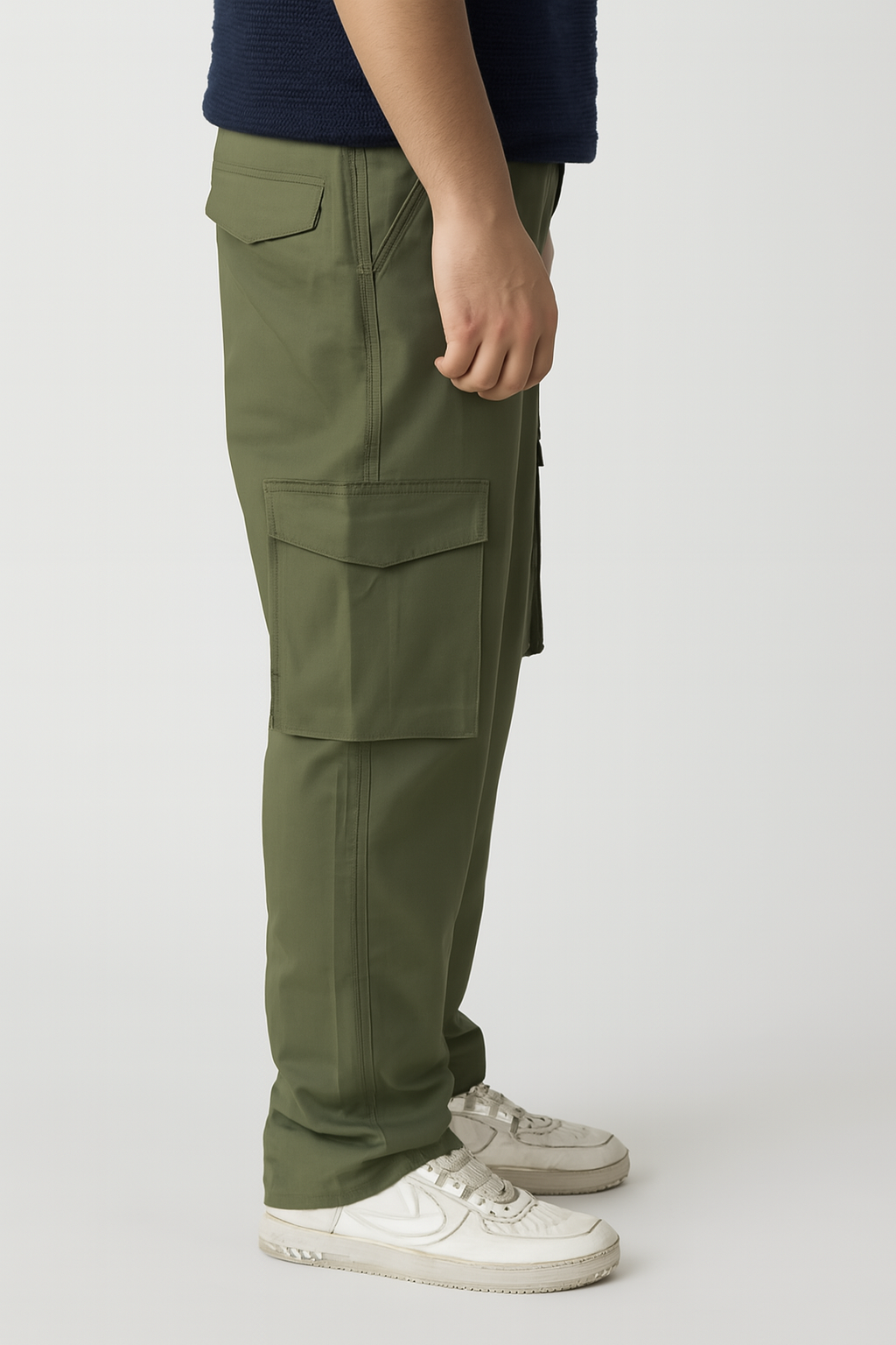 Lose-Fit Cargos (Chinese Stretch Fabric)