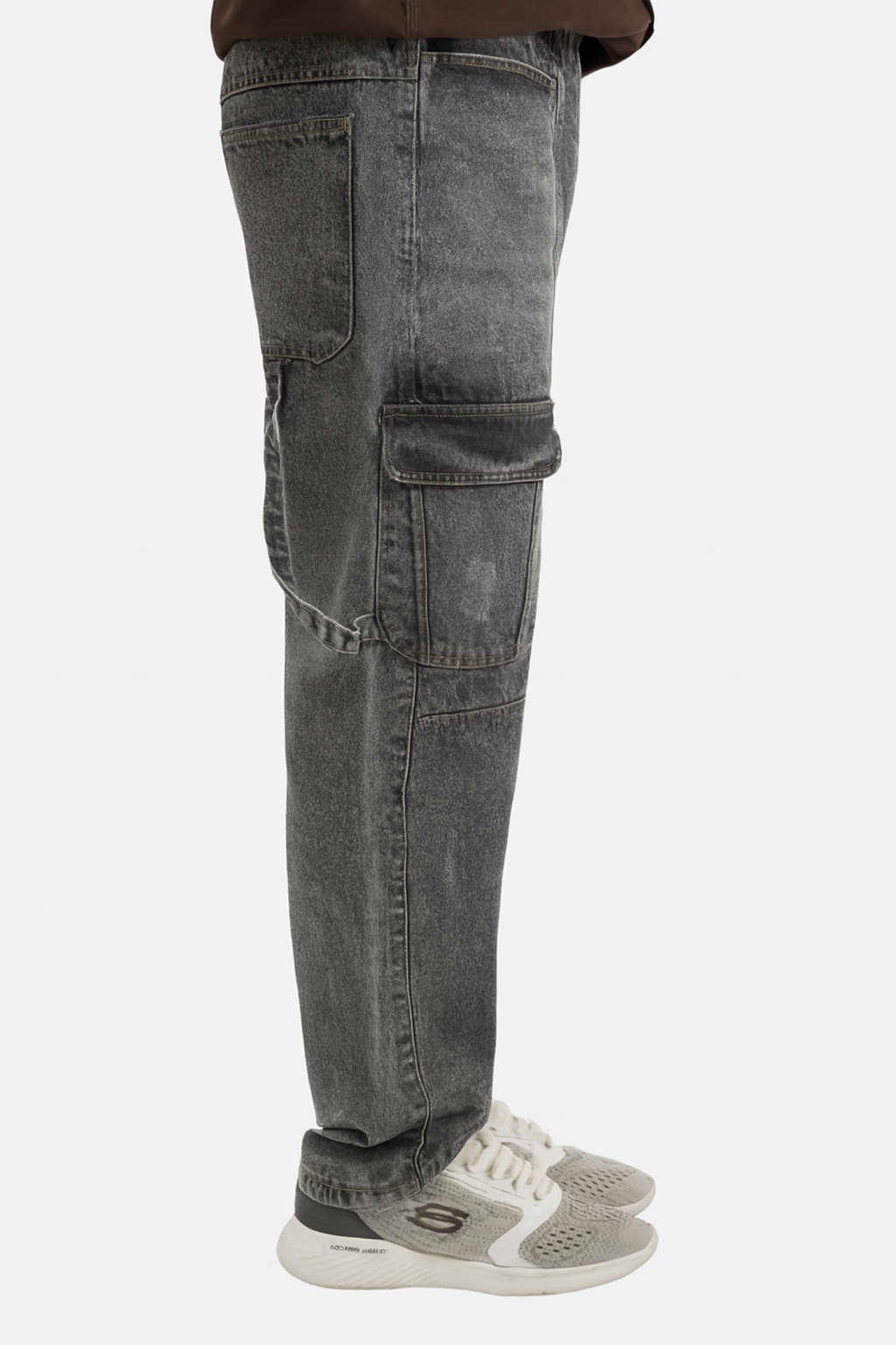 Baggy-Fit Cargo Jeans